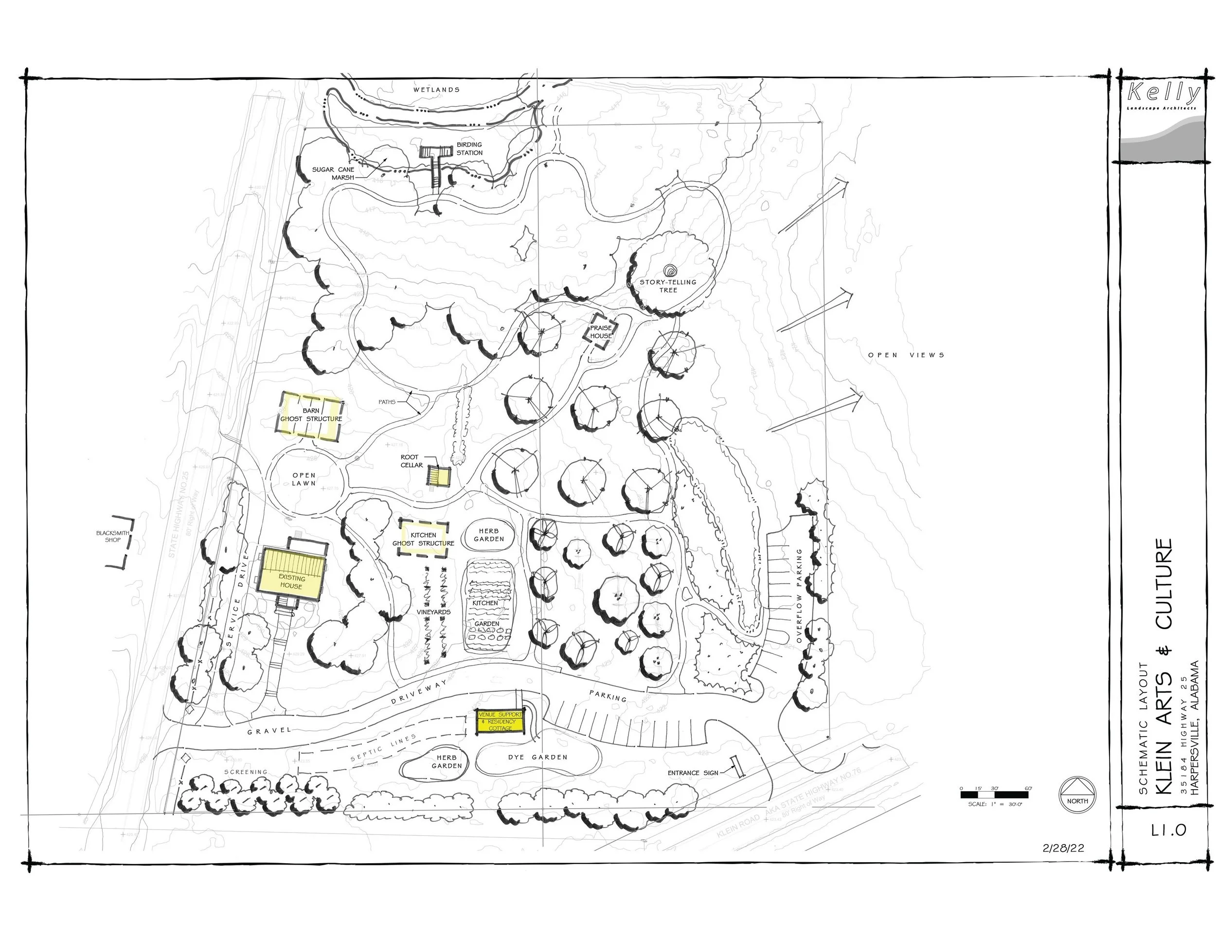 Site plan — The Wallace Center for Arts and Reconciliation