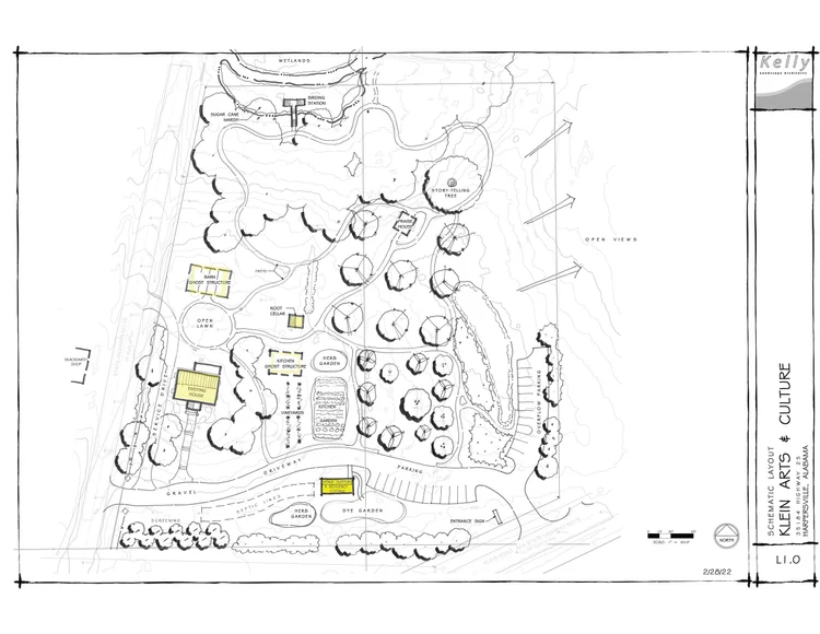 Site plan — The Wallace Center for Arts and Reconciliation