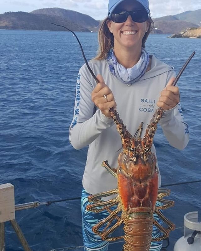 Hell ya! 😋

#monstalobsta #lobster #feedme #usvi #sailingthecosmos #sailingstthomas #sailingcharters #sailing #sailinglife #letseat #justaddbutter