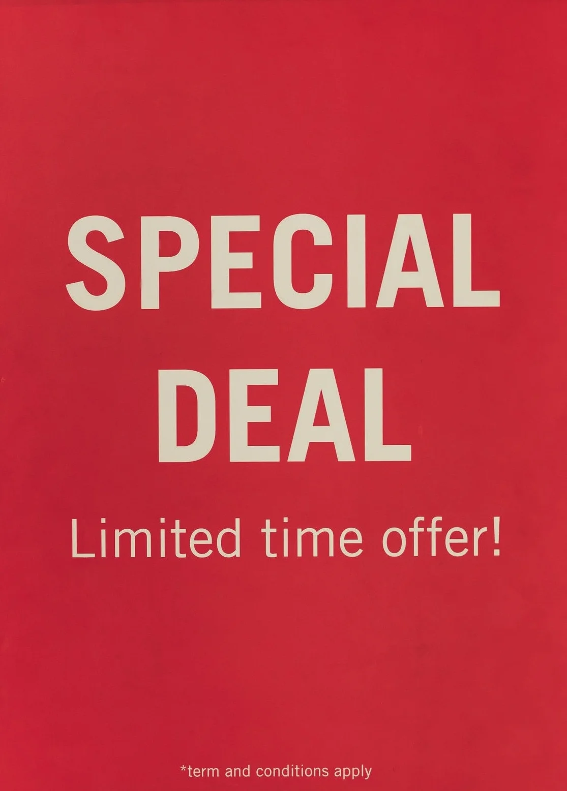 Contact us now for this awesome offer