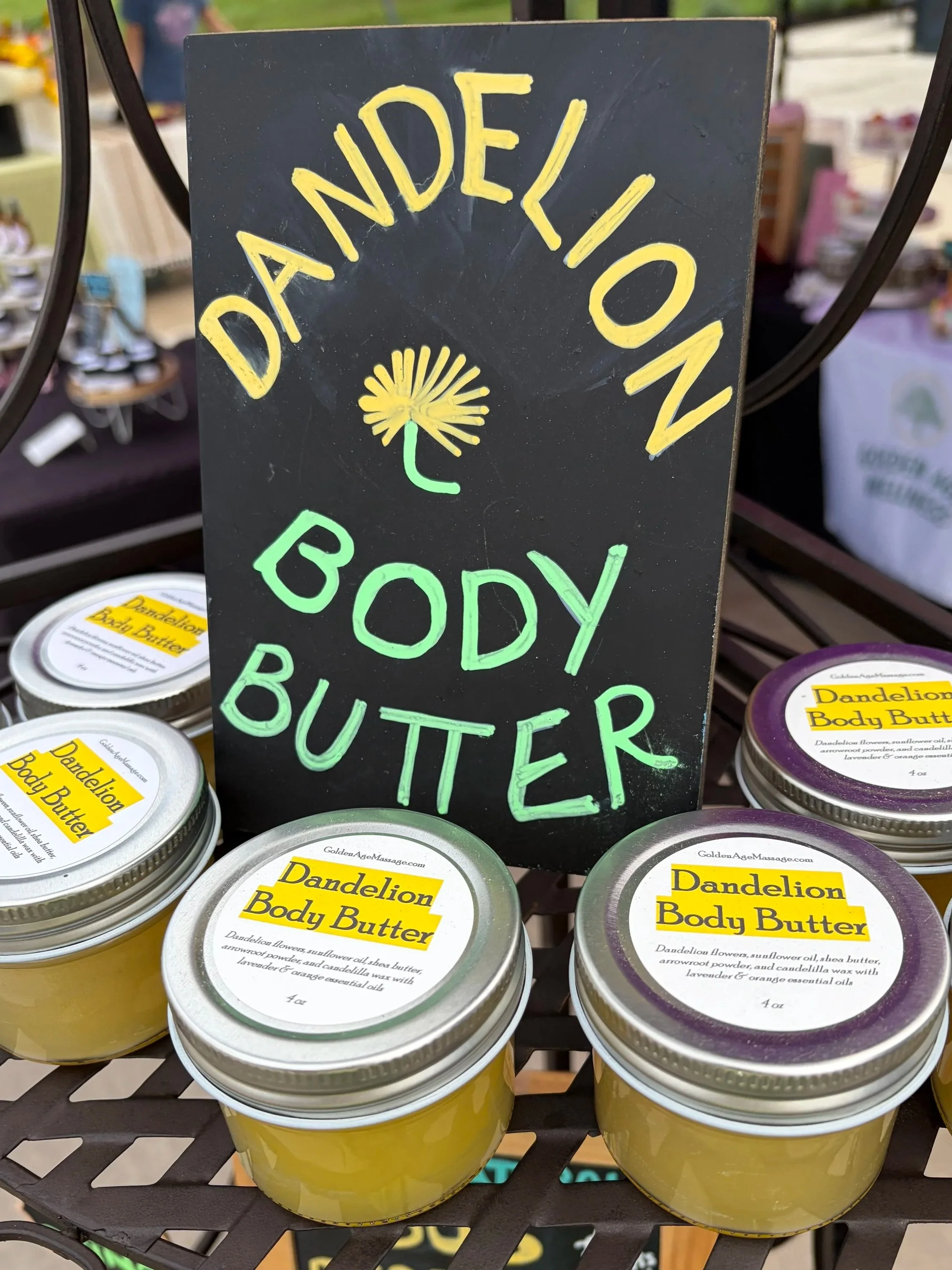 Dandelion Body Butter