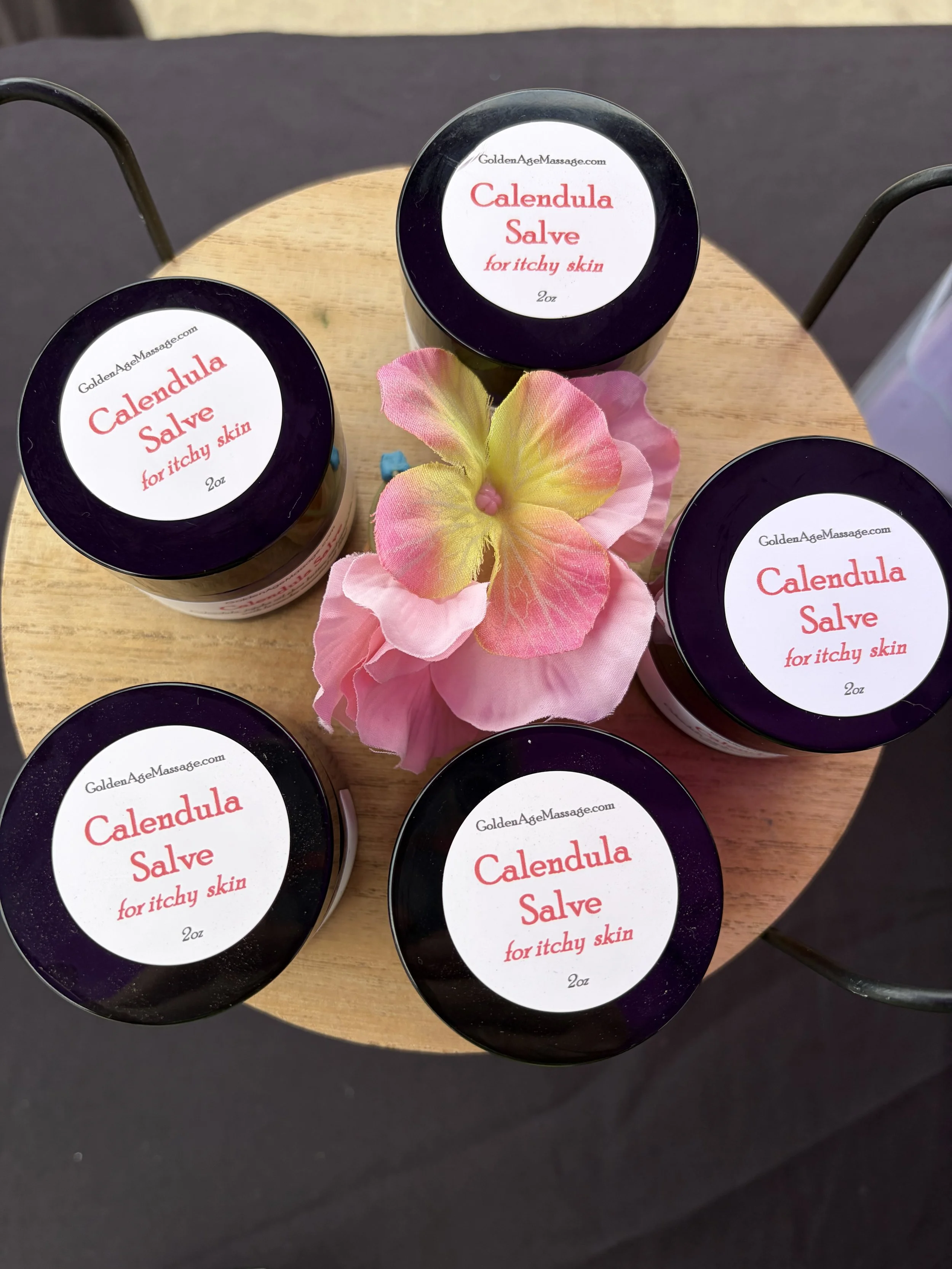 Calendula Salve for Itchy Skin