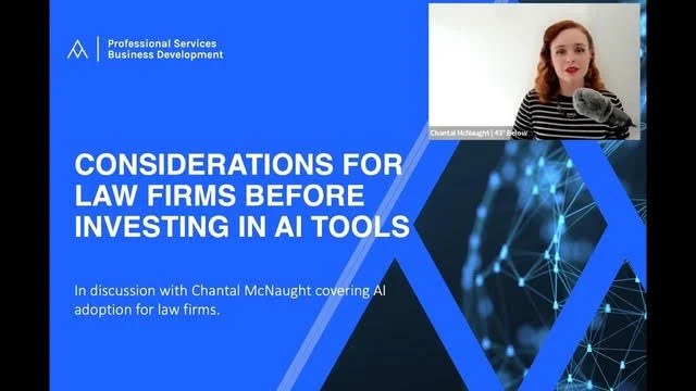 investing in AI for law firms