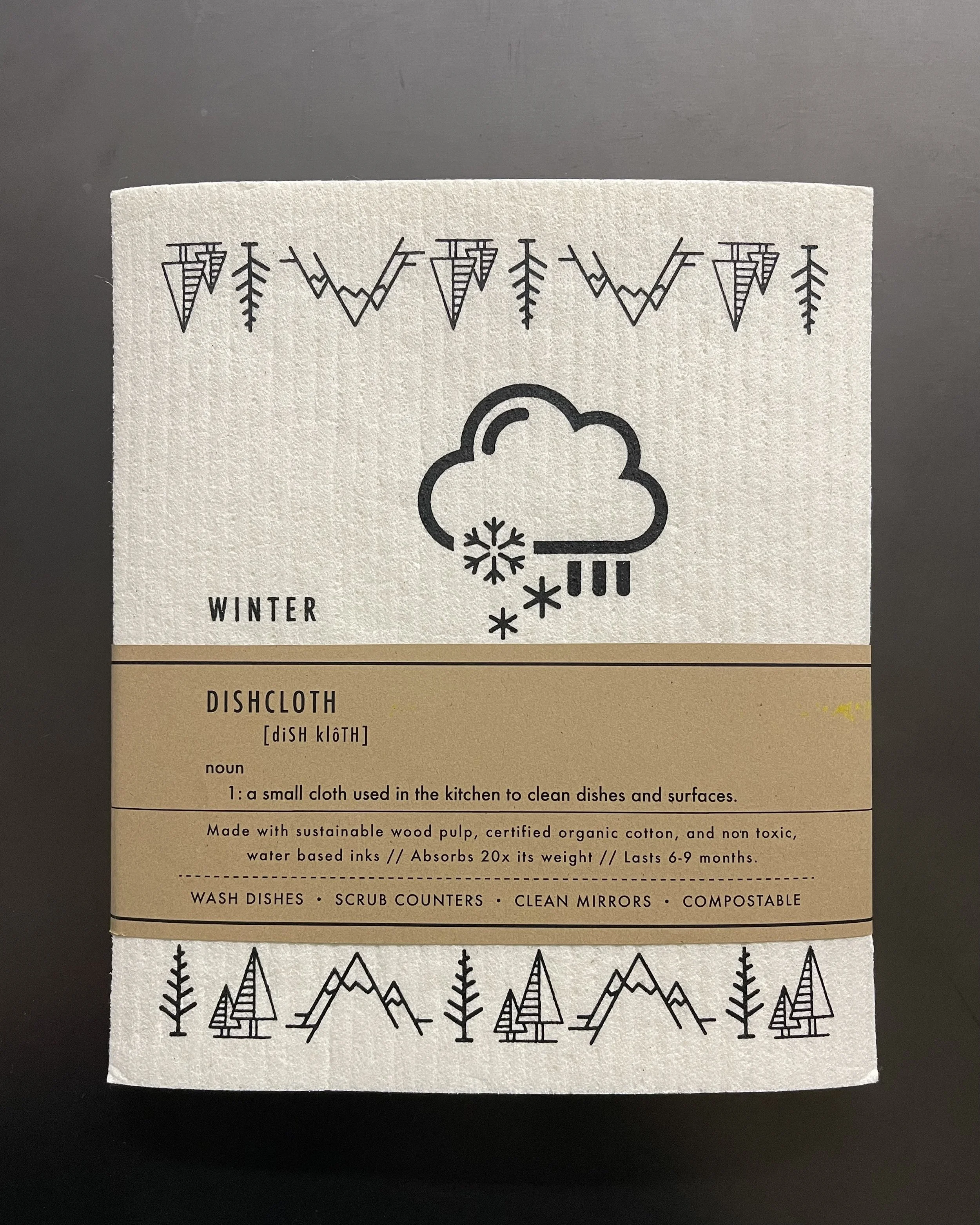 Seasonally inspired Swedish Dishcloths