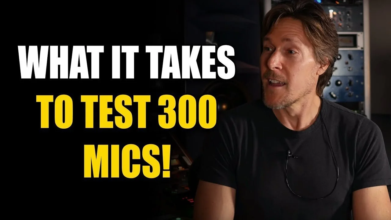 Produce Like a Pro - How Audio Test Kitchen Changed Comparing Mics FOREVER