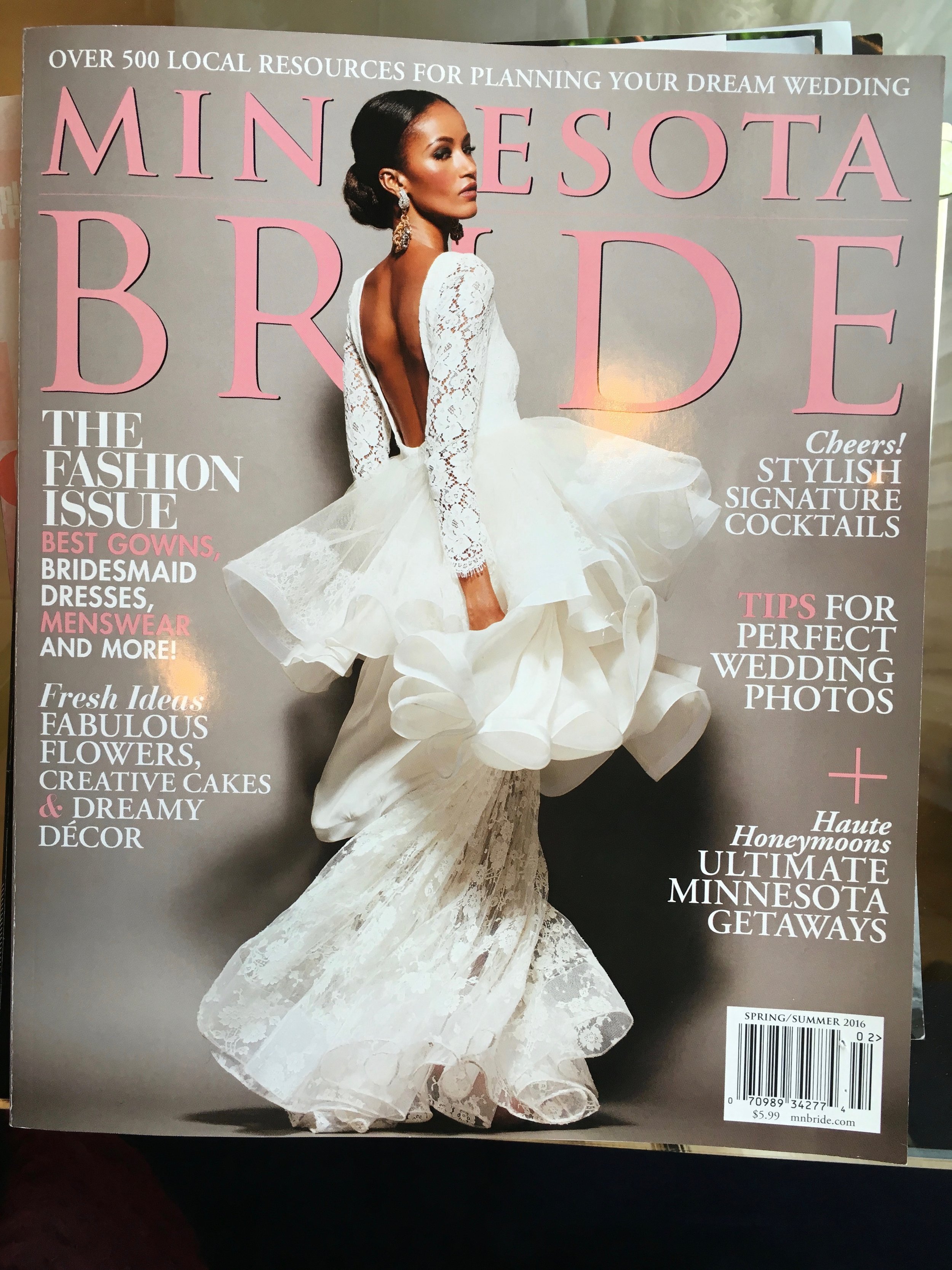 Minnesota Bride Magazine - 2016