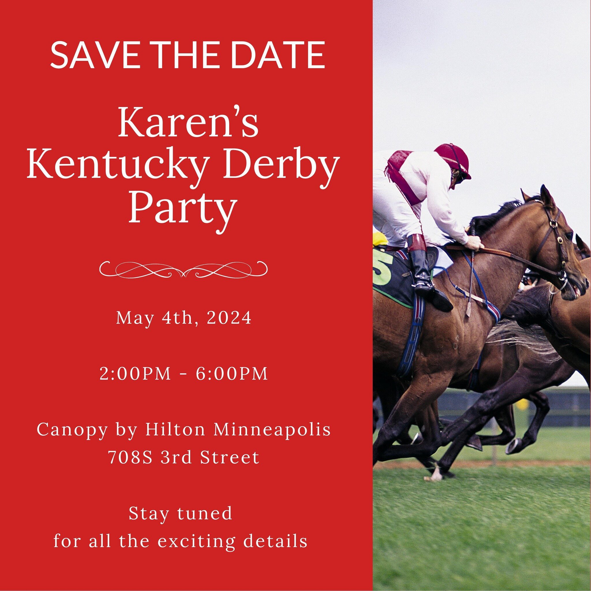 I&rsquo;m hosting my first Kentucky Derby Party.  It&rsquo;ll give you the most extraordinary derby party experience.  Stay tuned for all the details.
.
.
.
#karenmorrismillinery #kmhats #millinerycouture #kentuckyderbyhats #kentuckyderbyparty #extro