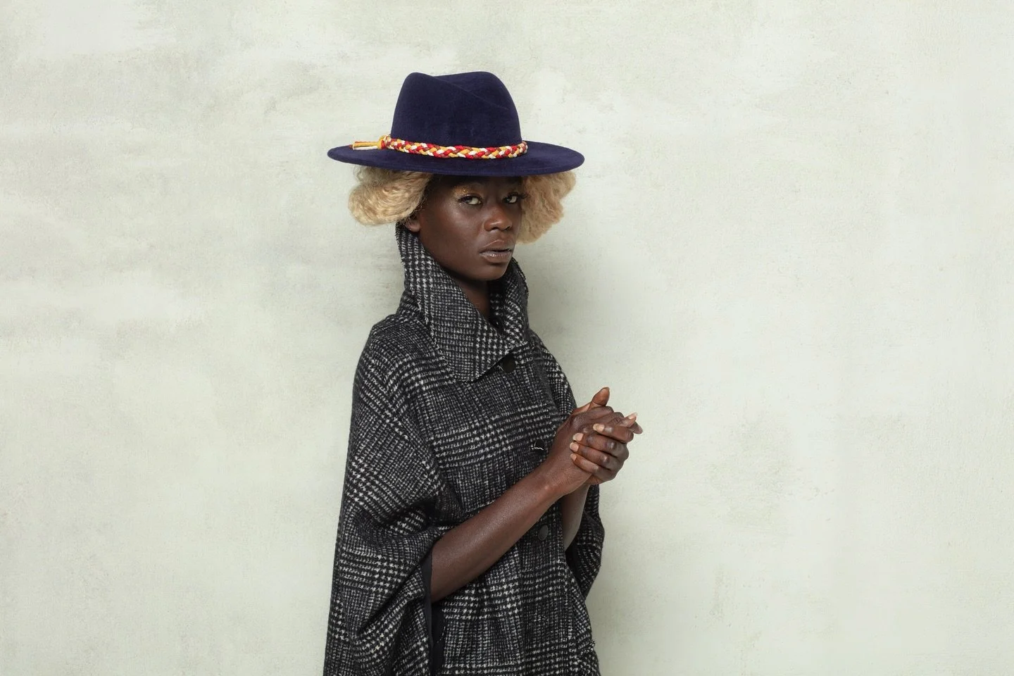 Our Signature Fedora, Brittany, in purple blue peachbloom velour felt. Finished with a handcrafted 4-strand leather braid trim.
The perfect winter hat for those who appreciate fine craftsmanship and color that captivates. ✨

#fedora #wearableart #fed