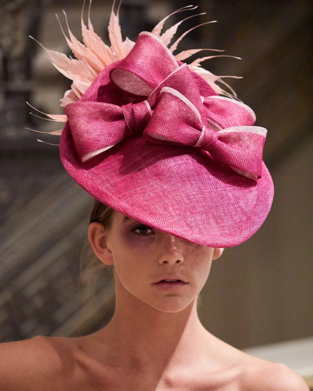 Bold femininity, sculpted to captivate. 💞

A couture statement in vibrant pink, where dramatic form, hand-shaped bows, and feathered detail create a presence impossible to ignore.

#KarenMorrisMillinery #CoutureMillinery #LuxuryMillinery #RoyalAscot
