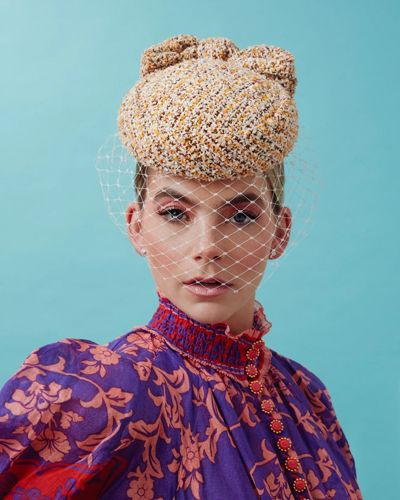 Textural couture with a touch of intrigue. 🐎

A handcrafted silhouette finished with delicate veiling, designed to elevate presence with quiet sophistication and unmistakable artistry.

#KarenMorrisMillinery #CoutureMillinery #LuxuryMillinery #kentu