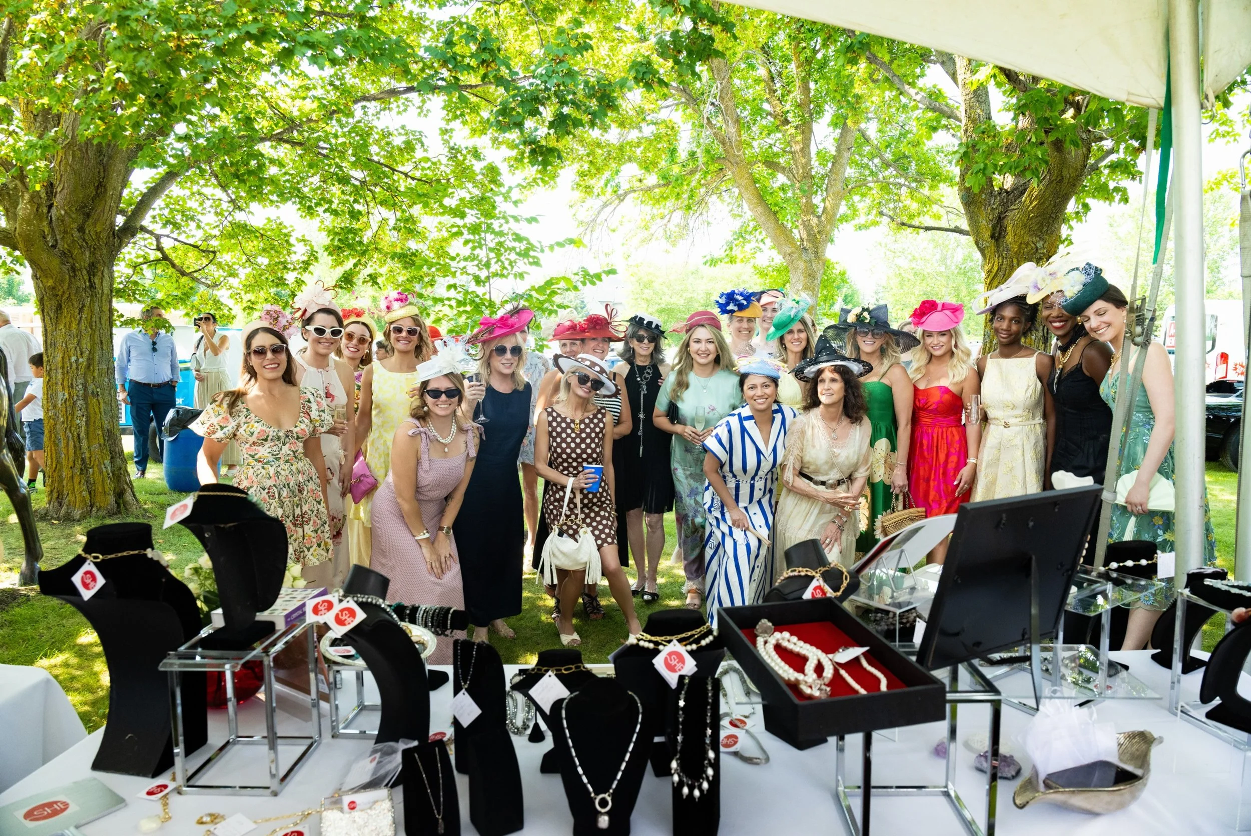 More from the Polo Classic.  Thank you again.

#minnesota #karenmorrismillinery #customhats #thepoloclassic #millinerycouture