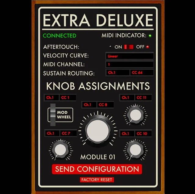 Everything is assignable from our software interface.
*
*
*
*
*
#midi #keyboard #extradeluxe #extradeluxemfg #musicproducer #musicproduction #music #musician #instrument #controller #midicontroller #homerecording #studio #recordingstudio #midikeyboard #musicmaking #producer #livemusic #studiosetup #studiolife