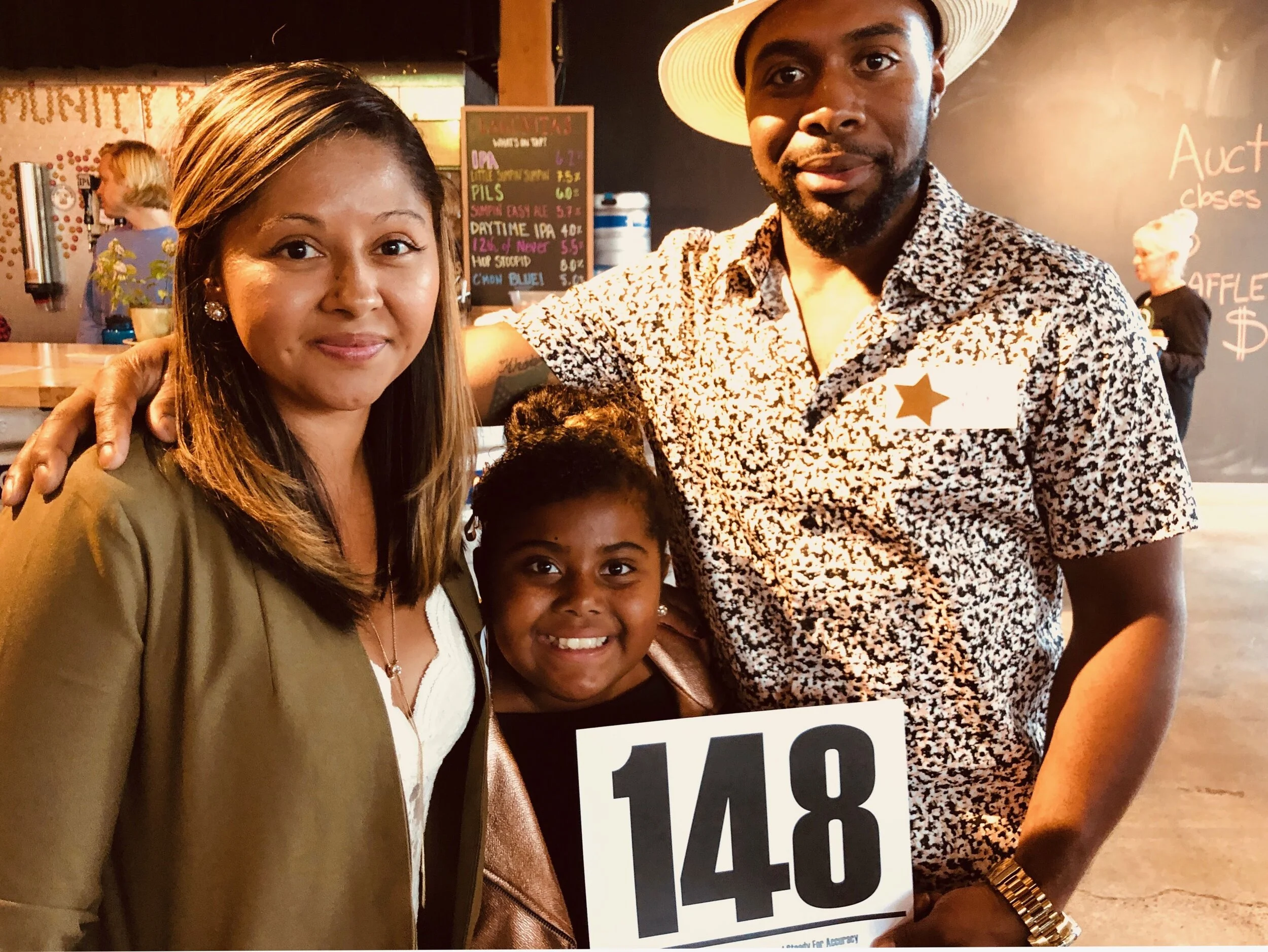 PCFC family enjoying the Night of Champions Annual Fundraiser, 2019