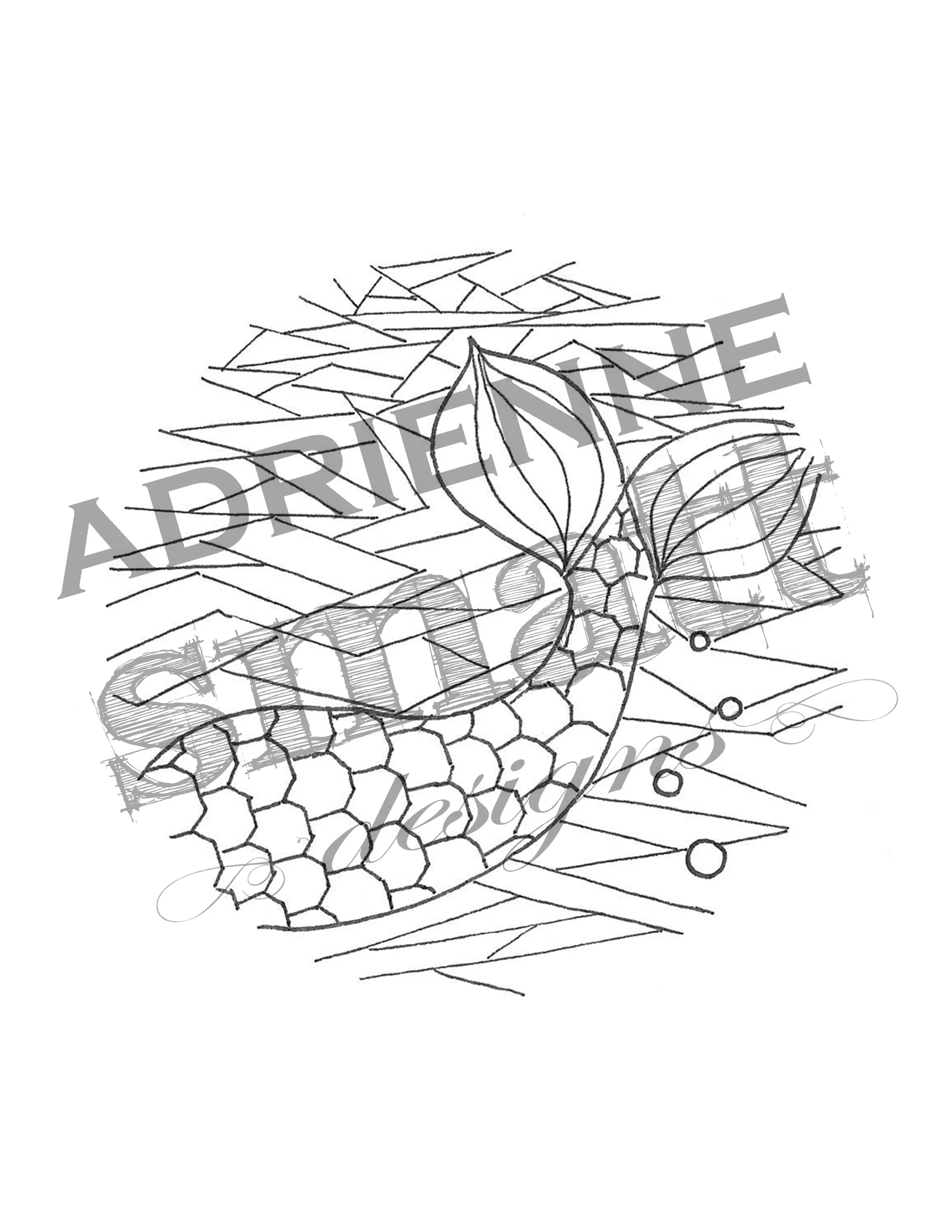 Printable Coloring Book Pages Adrienne Smatt