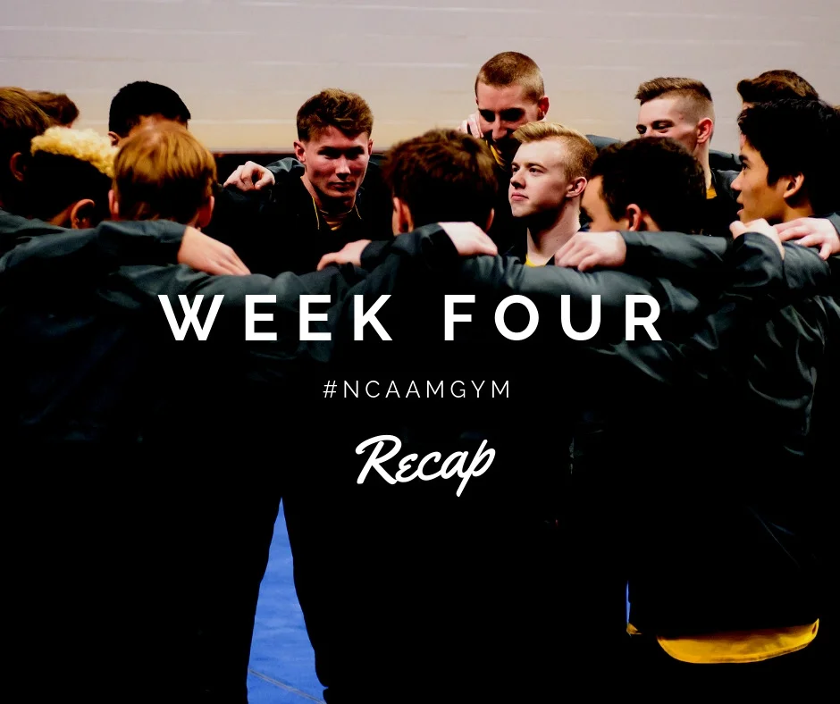 #NCAAMGym Week 4 Recap