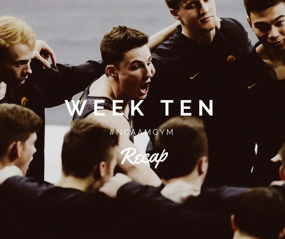 #NCAAMGym Week 10 Recap
