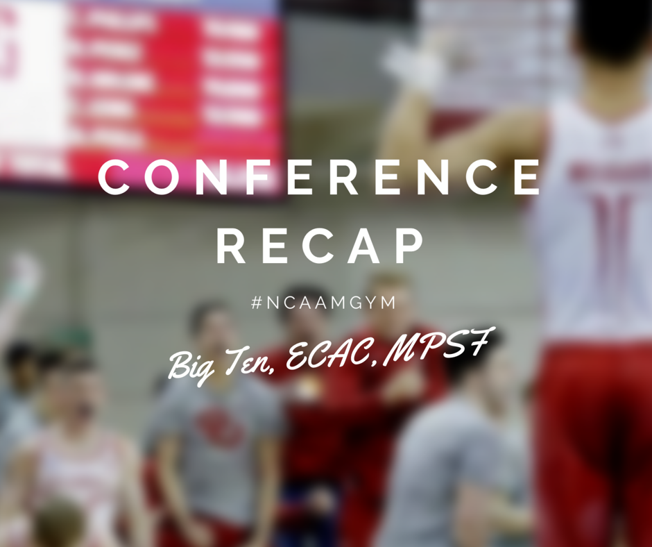 2019 #NCAAMGym Conference Championships Recap