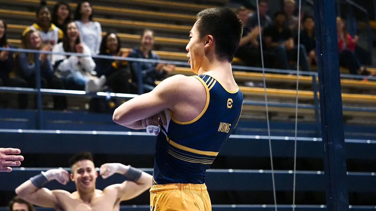Darren Wong has had a great freshman year — and he’s had fun during it. (photo: Cal Athletics)