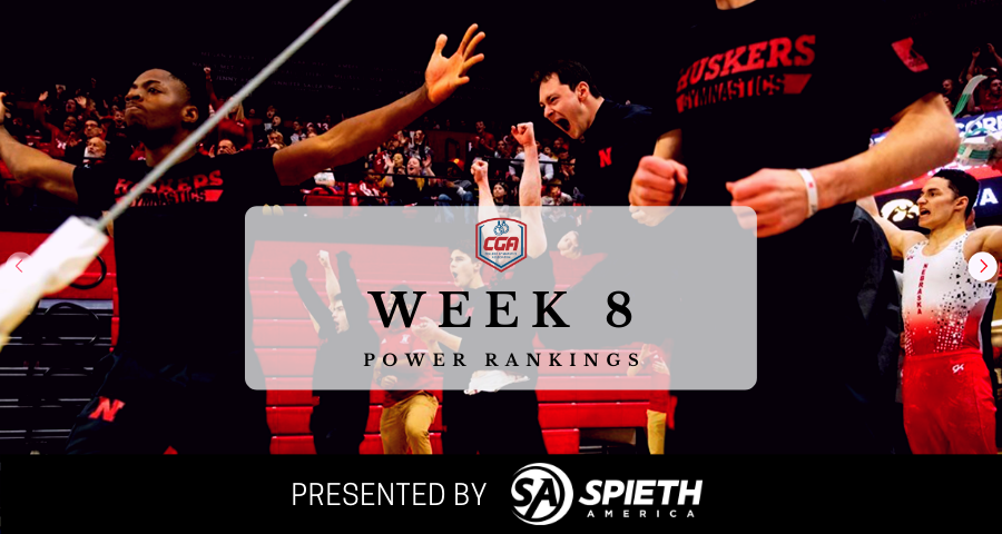 #NCAAMGym Week 8 Power Rankings Presented by SPIETH America