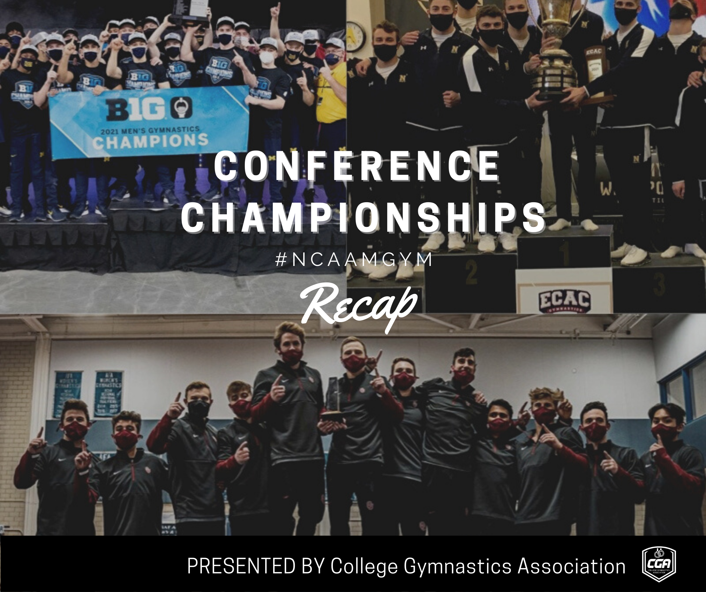 2021 #NCAAMGym Conference Championships Recap