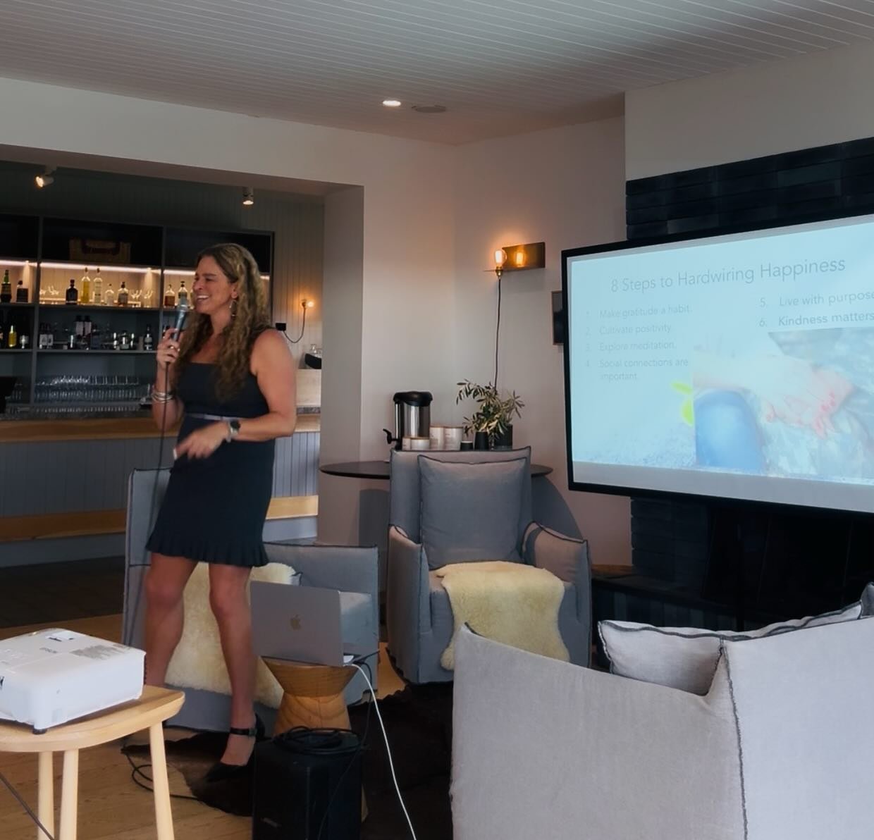 Beaker Street Retreat @piermont Day 2. 
A morning cold water immersion with Dr Margo followed by The Science of Happiness talk. What a group! 🫶

Feeling refreshed and fully alive and empowered to choose happier-ness (thank you, @oprah). 

What are t