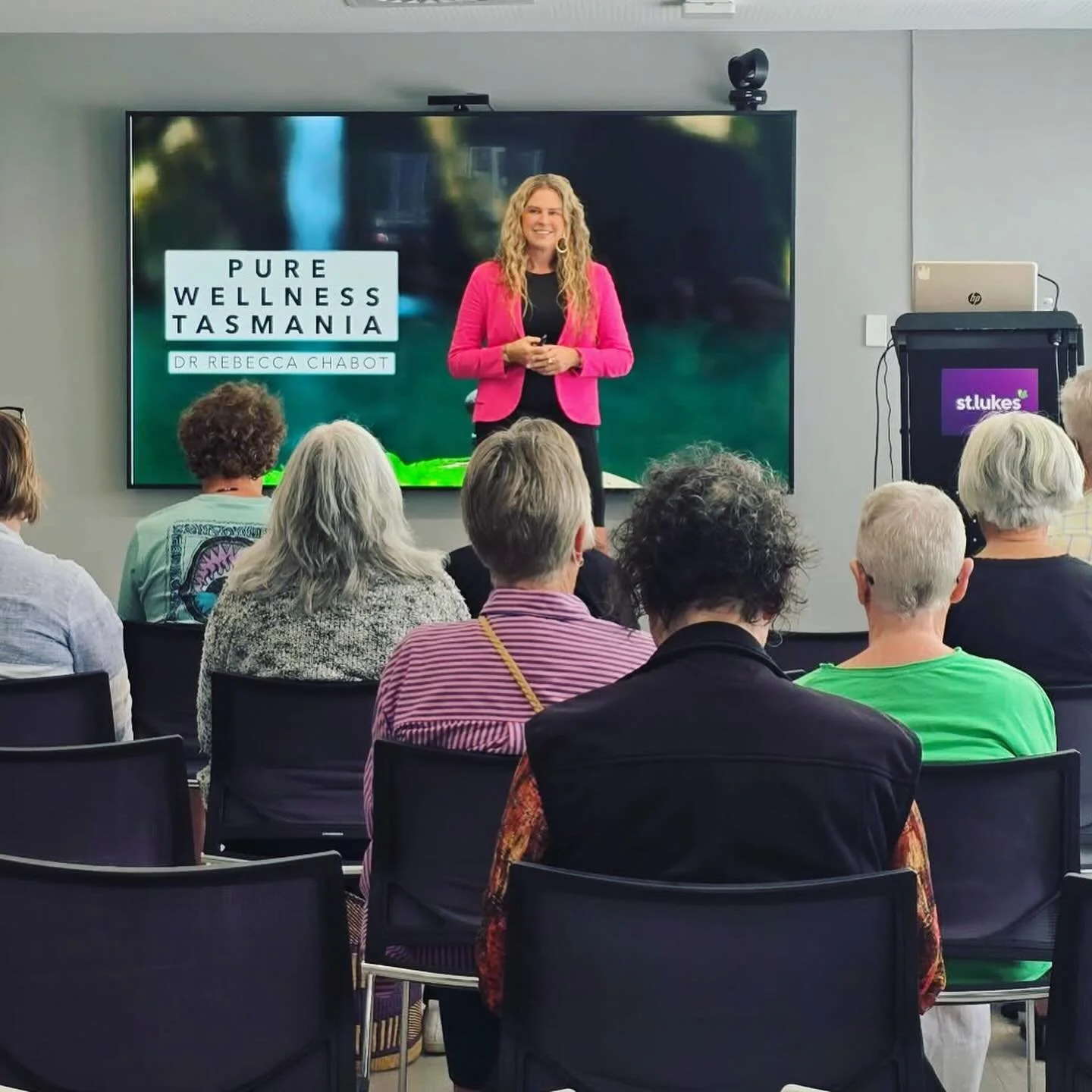 Changing your mindset will transform your experience of life.  You become more confident, more productive, and less afraid. It&rsquo;s well worth the effort required. 

Thank you for joining me yesterday at St Luke&rsquo;s in Hobart. I hope you&rsquo