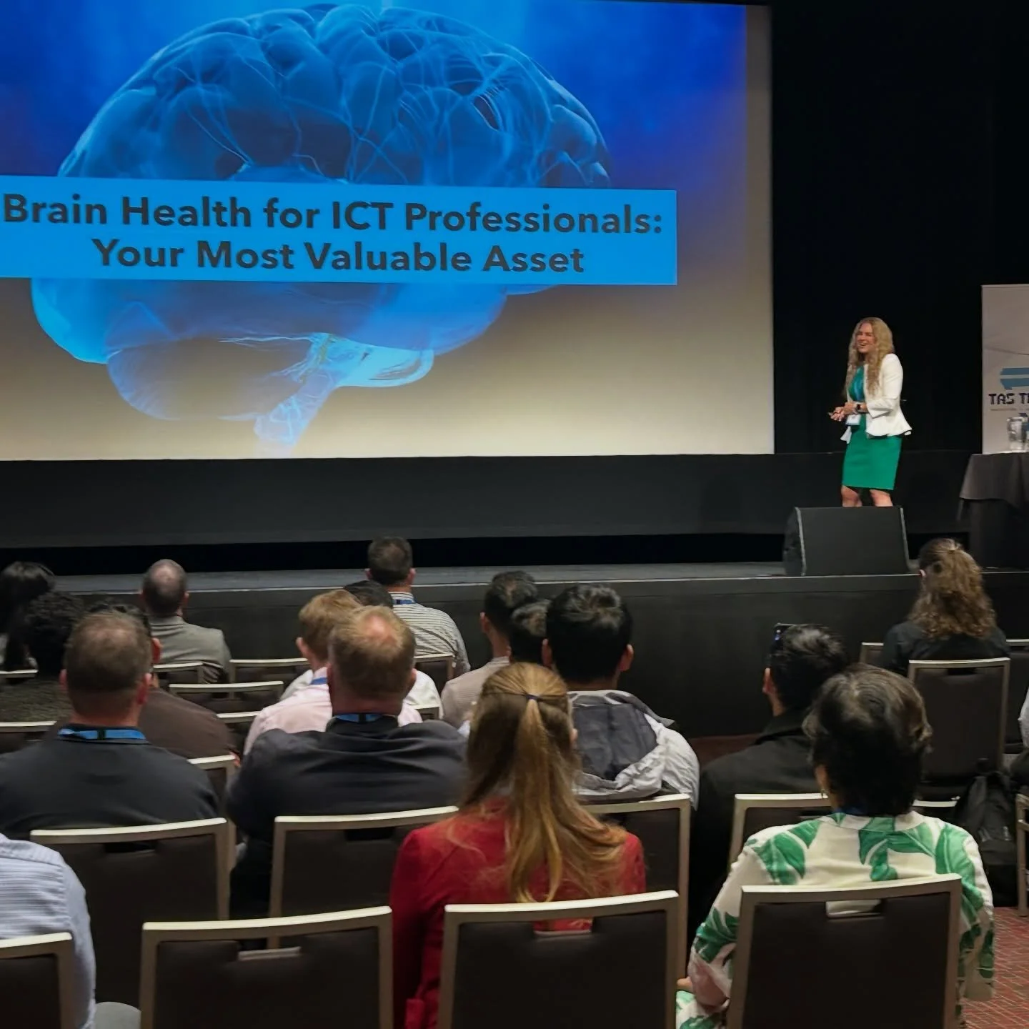 With over 400 delegates, yesterday&rsquo;s TasICT Tech Fest was full of bright minds and fresh ideas. We heard about innovation excellence from Hon Madeleine Ogilvie MP (and global domination☺️), Stephen Casey at Incat Tasmania, James Avery with Stad