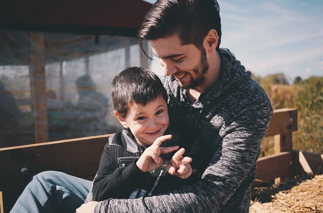 This is probably my favourite picture of Nate and I. It was taken by Alisha who historically can&rsquo;t frame a composition to save her life, in the back of a bumpy wagon ride. The odds were against this photo but it couldn&rsquo;t have turned out b