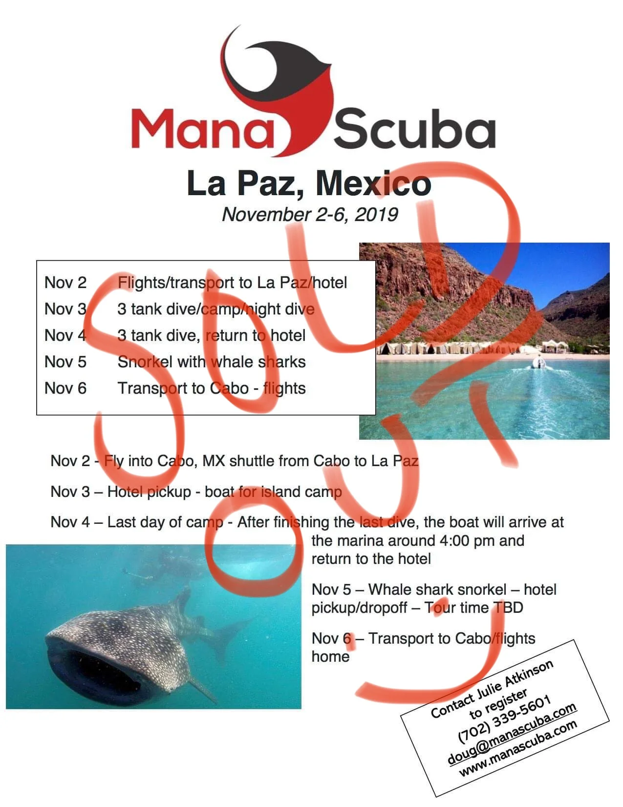 La Paz Dive Trip Nov 2-6