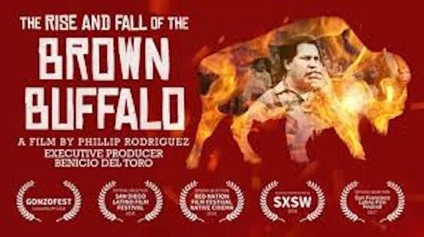 The Rise And Fall of the Brown Buffalo Poster