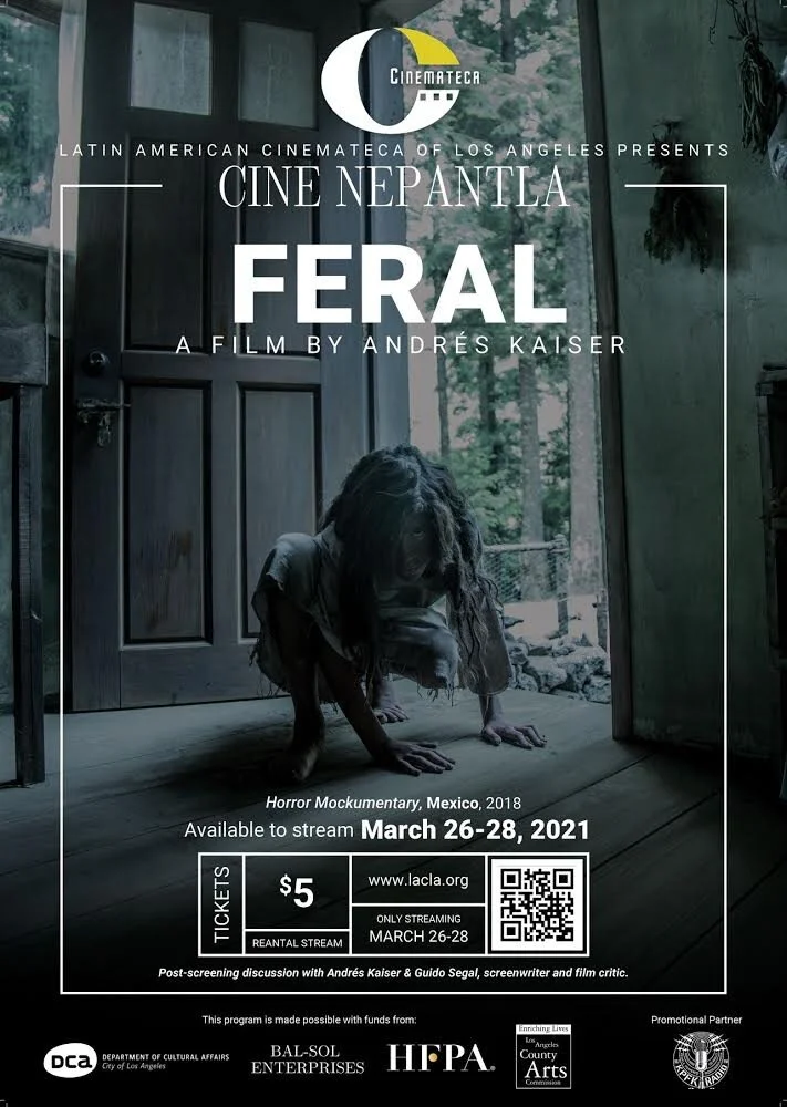 Feral (2018, México) película escrita y dirigida por Andrés Kaiser