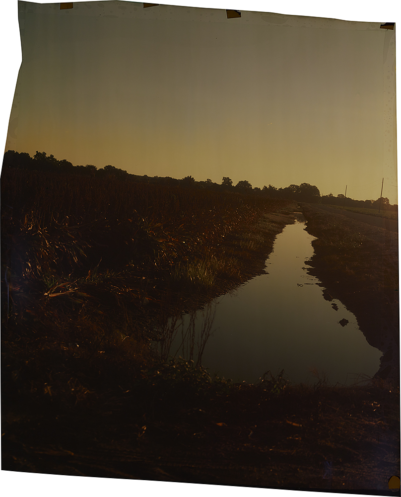 Levee Road at Stovell, West Camera Obscura Ilfochrome 