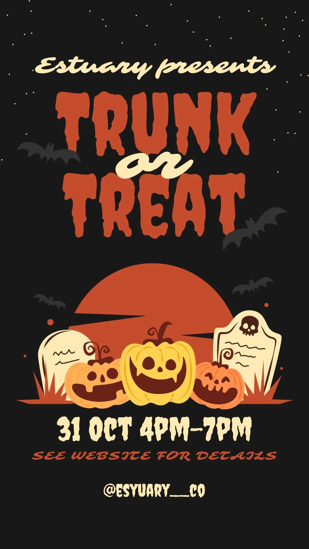 Trunk or Treat Sign Up! — Estuary Beans & Barley
