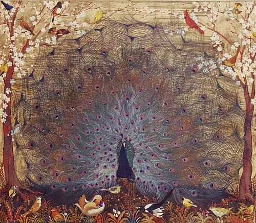 Peacock Tapestry