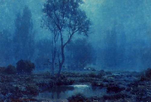Moonlit Pond