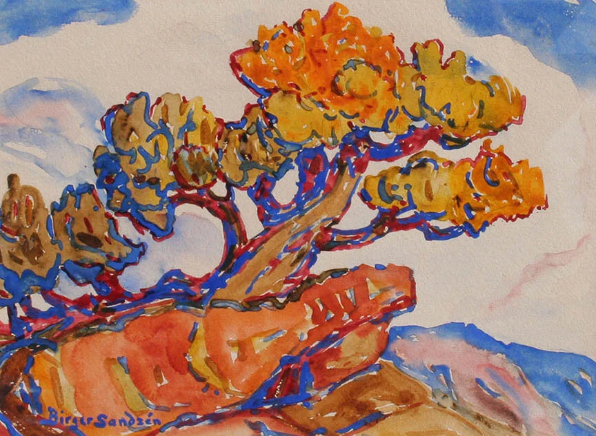 Landscape with Tree