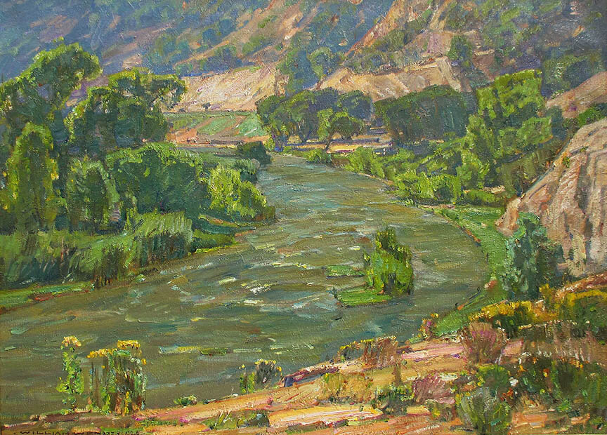 At the Bend in the River