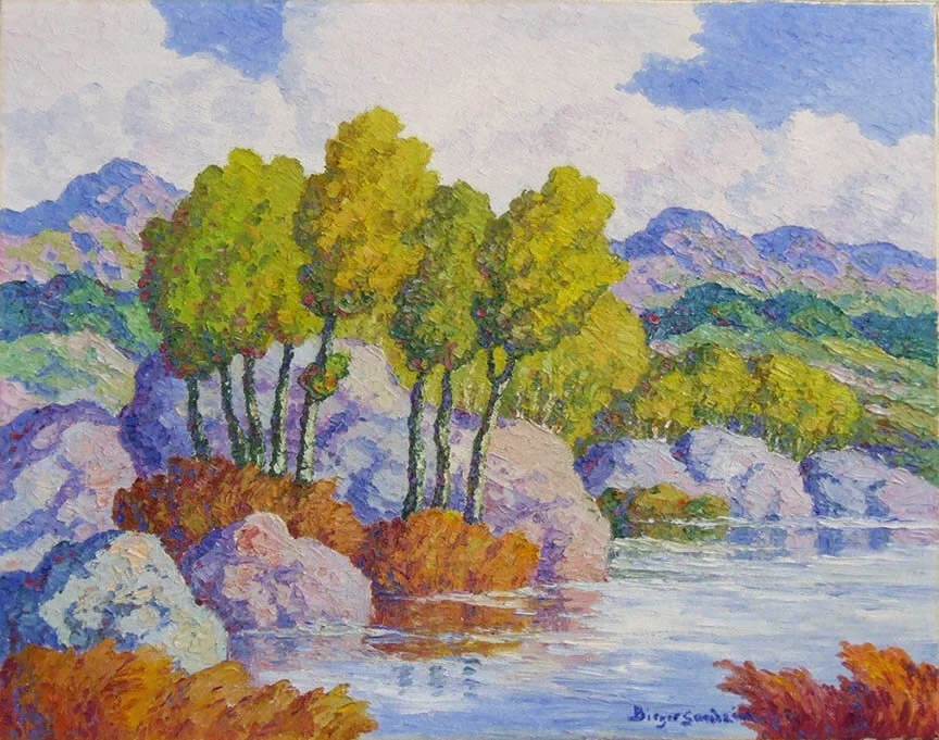Lake in the Rockies