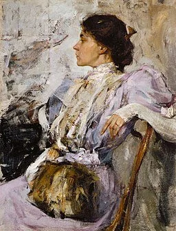 Portrait of an Unknown Lady in Purple