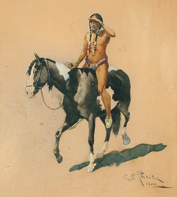 Indian on Horseback