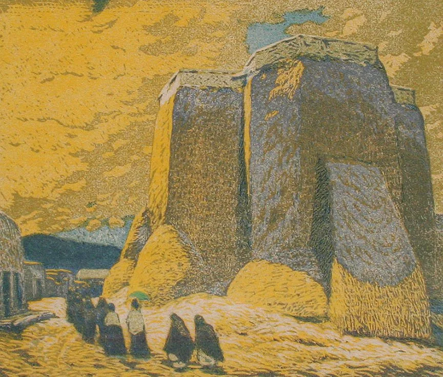 Church, Ranchos de Taos