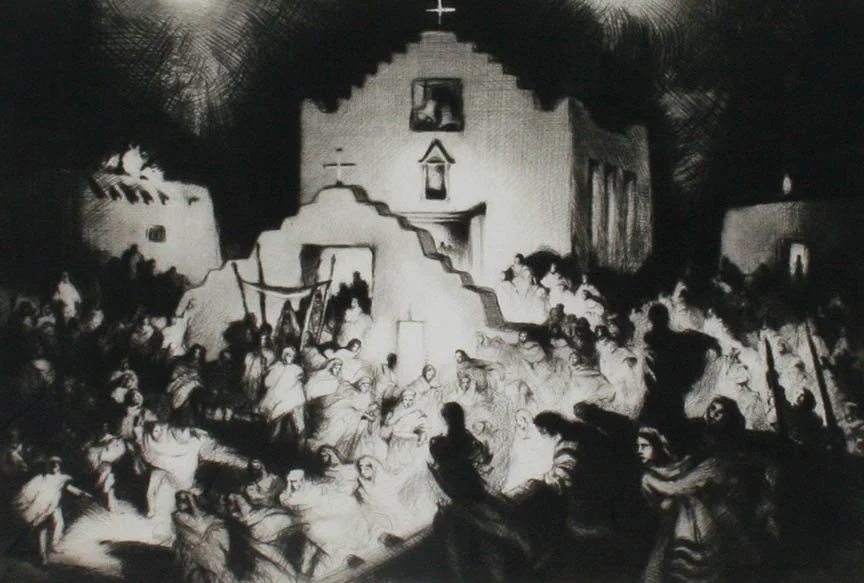 Christmas Processional at Taos