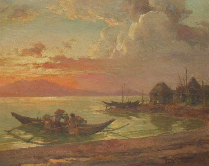 Sunset in Manila Bay