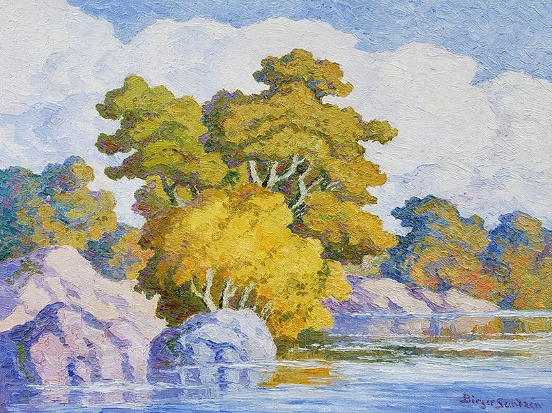 Early Fall, Smoky Hill River, Kansas