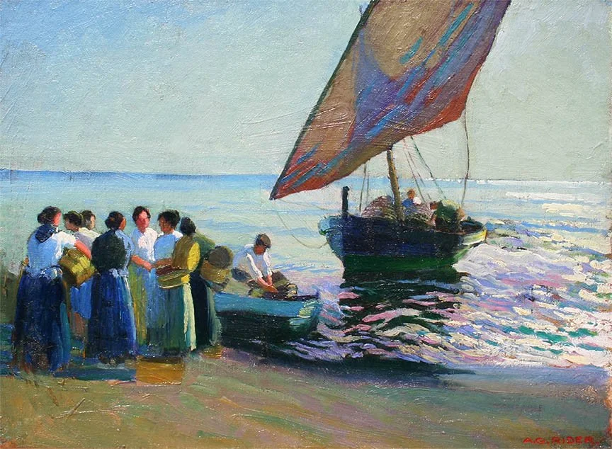 Arthur Grover Rider - We Buy and Sell American Impressionist Art ...