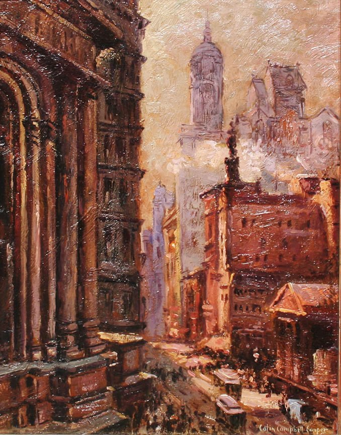 Broadway from the Post Office