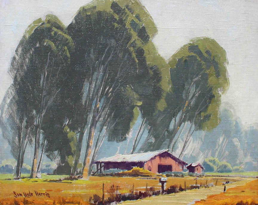 Landscape with Barn