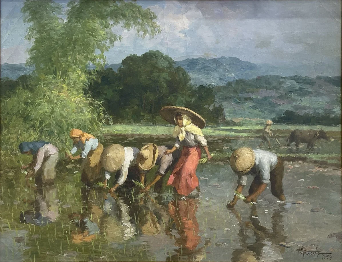 Planting Rice, 1959