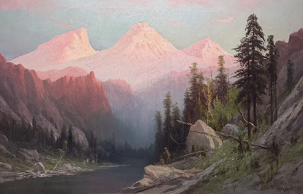Sunset on the Three Sisters 
