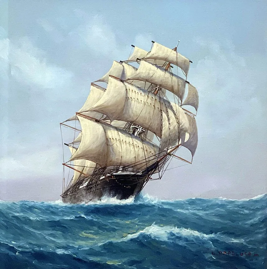 Full Sail Clipper Ship